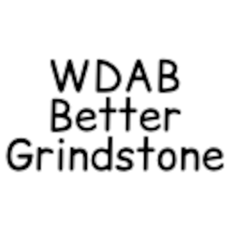 WDAB Better Grindstone logo