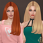 Aurum - Barbie long hairstyle mm logo