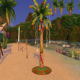 Holidays Coconut Tree By Serinion | Chinese Translation - The Sims 4 ...