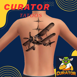 Curator Wings of freedom Tattoo CWFT001 - Base game compatible logo