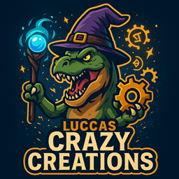 Luccas's Crazy Creations V1 featuring dinos magic and dungeons