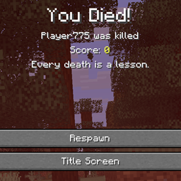 Death Screen Messages logo