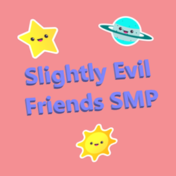 Slightly Evil Friends SMP logo