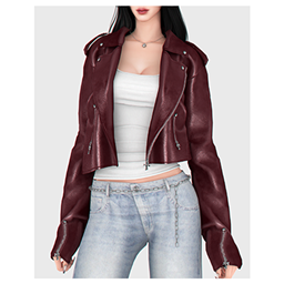 Stella Leather Jacket ACC logo