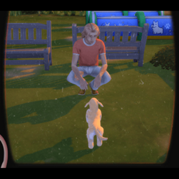 DecoSims :Dog Park Themed logo
