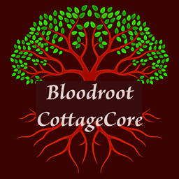 Bloodroot CottageCore logo