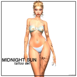 Midnight Sun Tattoo Set project image
