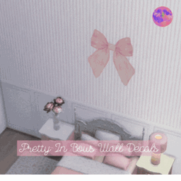 Pretty in Bows Wall Decals🎀🎀 logo