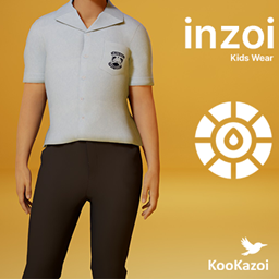 inZOI Kids Wear - School Uniform Set #006 logo