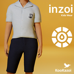 inZOI Kids Wear - School Uniform Set #008 logo
