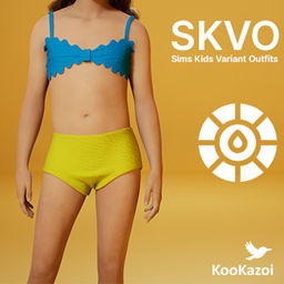 inZOI Kids Wear - Swimsuit Outfit Set #006 logo
