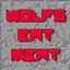 Wolfs Eat Meat logo