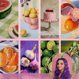 Edible Art Canvas Painting project image
