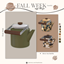 fall week: deco tea kettle logo