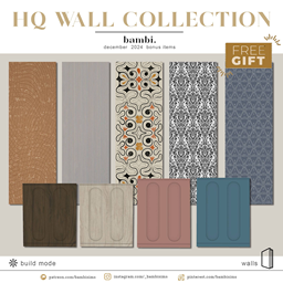 HQ Wall collection (December 2024)