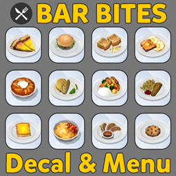 Bar Bites - Order Food from Bar & Change Bartender Uniform - Base Game Restaurant logo
