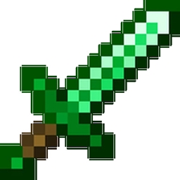 Emerald Sword (by Draco) logo
