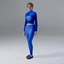Heart Jogger Set in shades of Blue logo