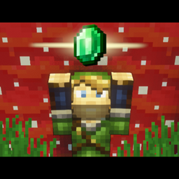 Grass Drops Emeralds (Like Rupees in Zelda) project image