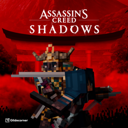 Assassin's Creed Shadows - Minecraft Skin Pack logo
