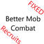 Better Mob Combat Recruitsfix logo