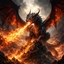 The dragons with fight. logo