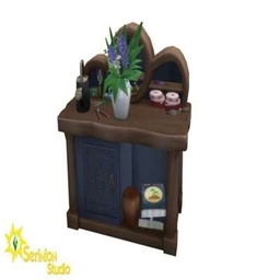 Leafy Ledge Flower Arranging Table By Serinion | Chinese Translation