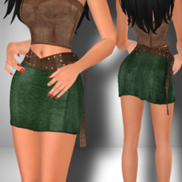 ZORA LEATHER SKIRT project image
