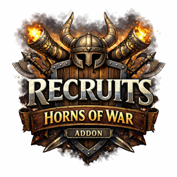 Recruits- Horns of War Addon logo