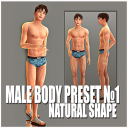 Male Body Preset №1 Natural Soft Edit logo