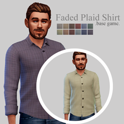 Faded Plaid Shirt - [Base Game] logo