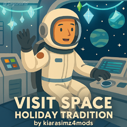 Visit Space Tradition by kiarasims4mods - Tradução PTBR