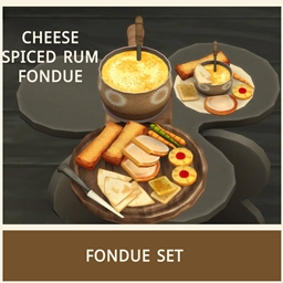 Cheese Spiced Rum Fondue - Tavern Ember Fondue Recipe By icemunmun | Chinese Translation