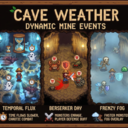 Cave Weather  Dynamic Mine Events logo