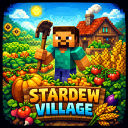 Stardew Village - Living the village life logo