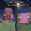 Hog and Pig in Overworld (Hoglin and Piglin in Overworld) logo