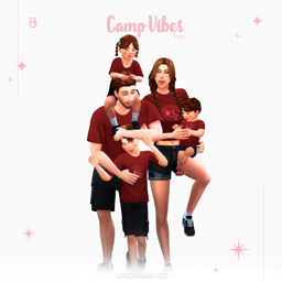Camp Vibes Tees Collection logo