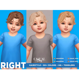 CasualSims - Right Hairstyle Toddlers project image