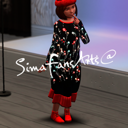New Year Dress for kid logo