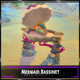Mermaid Bassinet By SrslySims | Chinese Translation