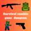 Survival zombie guns dungeon logo