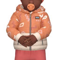 MABEL - infant jacket logo