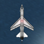 XF8U Krusader (Stock) logo