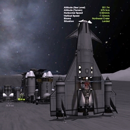 SSTM (Single Stage To Mun) "Courier" Spacecraft (Stock) logo