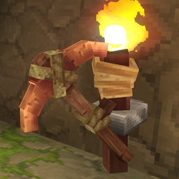 The Pickaxes Place Torches logo