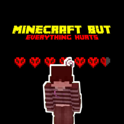 MINECRAFT BUT EVERYHING HURTS logo