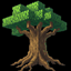 Huge Fast Trees for Tan logo