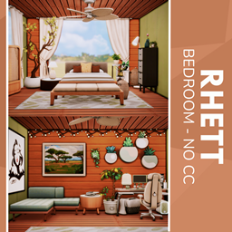Rhett Bedroom - No CC