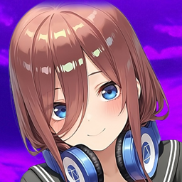 Miku Nakano sky night project image
