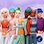 (B&H) Genetic Unnatural Hair Colours for Little Sims logo